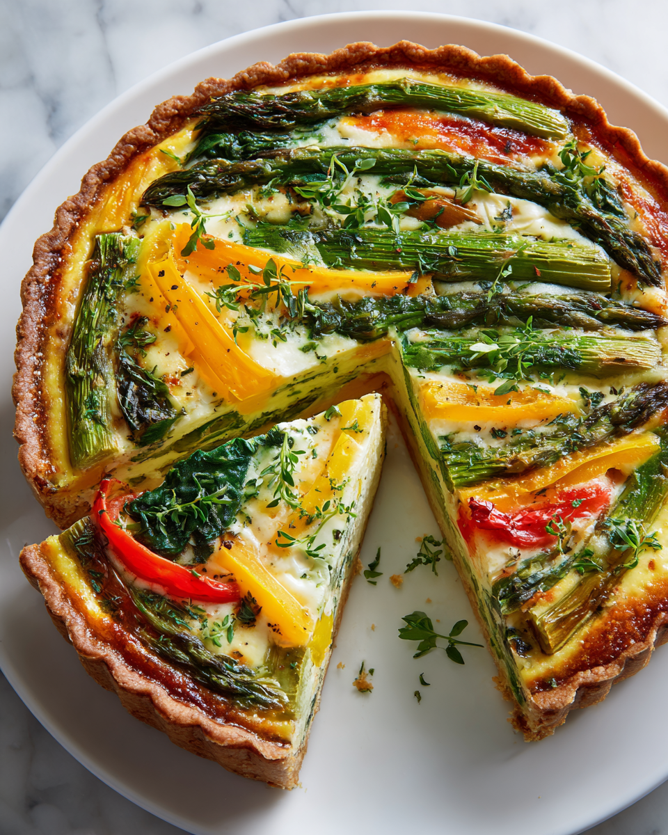 Deliciosa Quiche de Verduras de Primavera 35d68357 f3b3 4e72 b13a 16c2008a25aatl