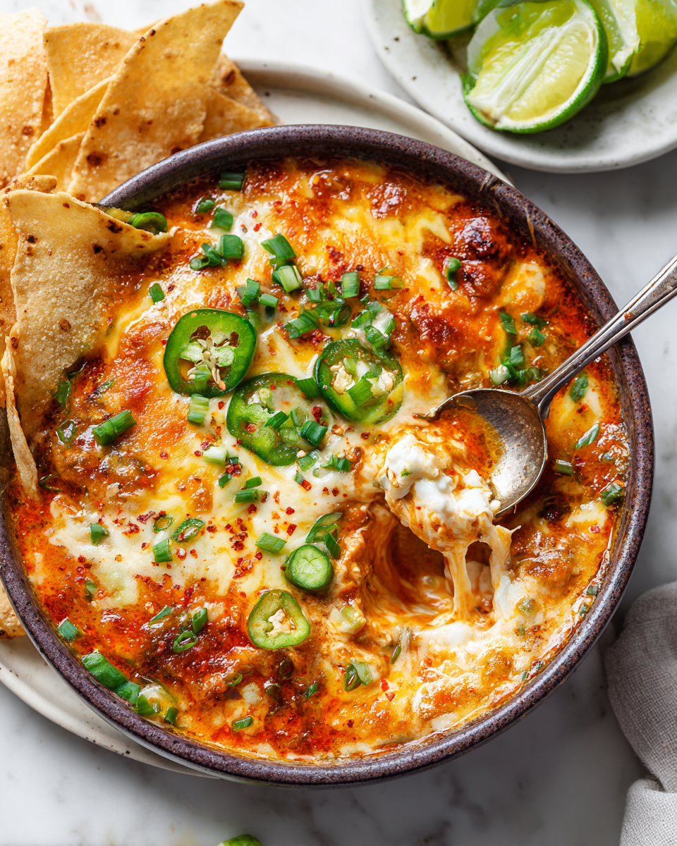 Chili Con Jalapeños Rellenos para el Otoño Delicioso chili con jalapeños rellenos, reconfortante y perfecto para compartir en otoño.