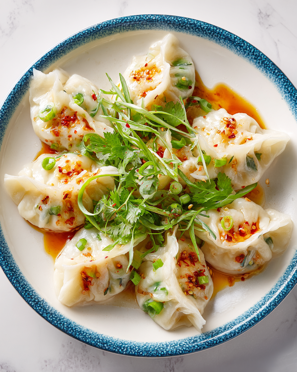 Deliciosos Dumplings al Vapor para Celebraciones Dumplings al vapor recién hechos, saborosos y perfectos para celebraciones familiares y reuniones, con ingredientes frescos y un toque especial.