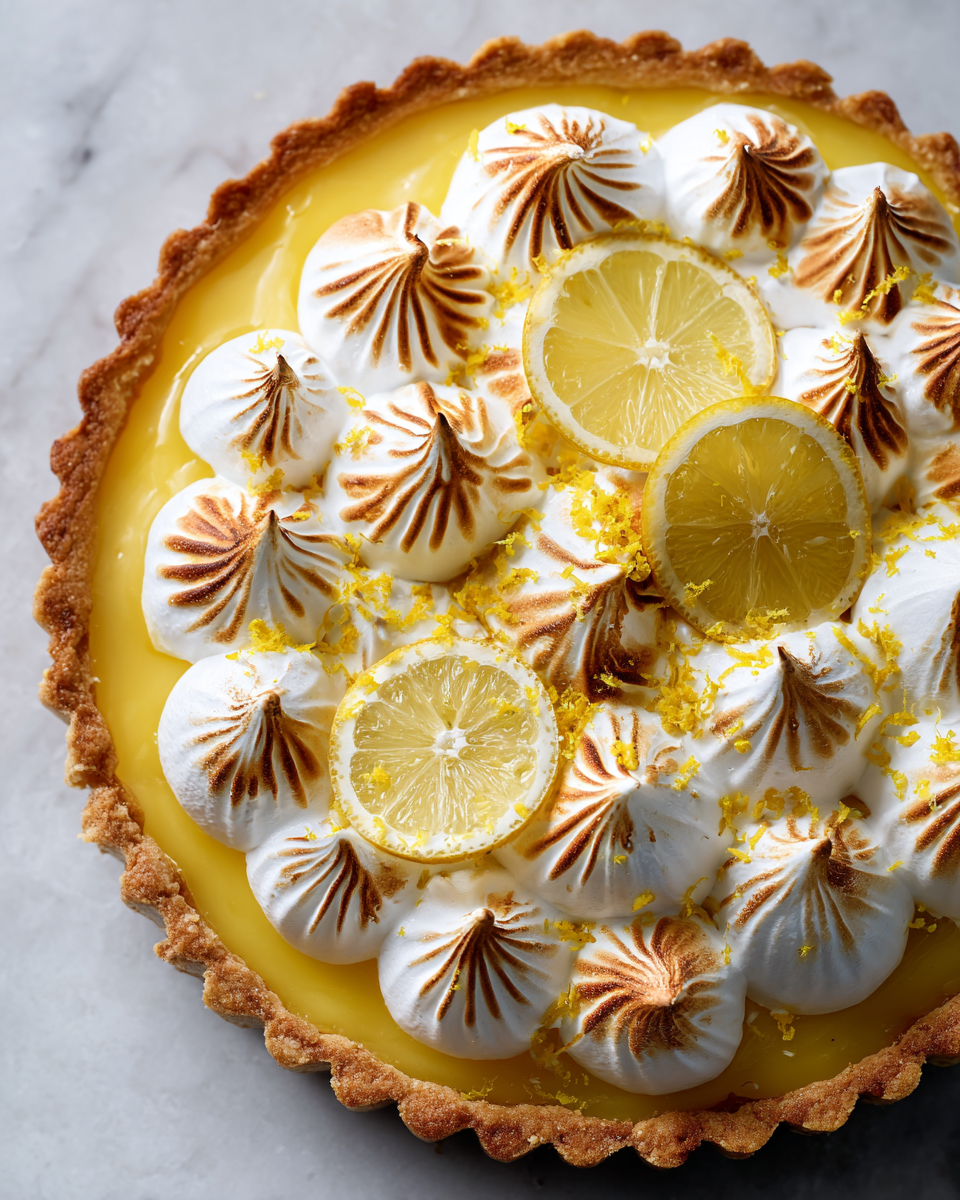 Sorprende con un Pastel de Limón Merengue Pastel de Limón Merengue fresco y esponjoso, ideal para celebrar eventos especiales como Semana Santa o la Feria de Abril.