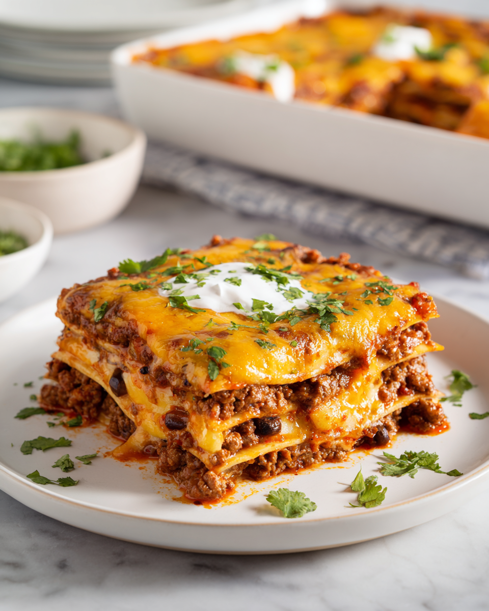 Deliciosa lasaña de tacos para impresionar 2dfd80f1 6ca5 48e1 86ce 25452cb36f30tl