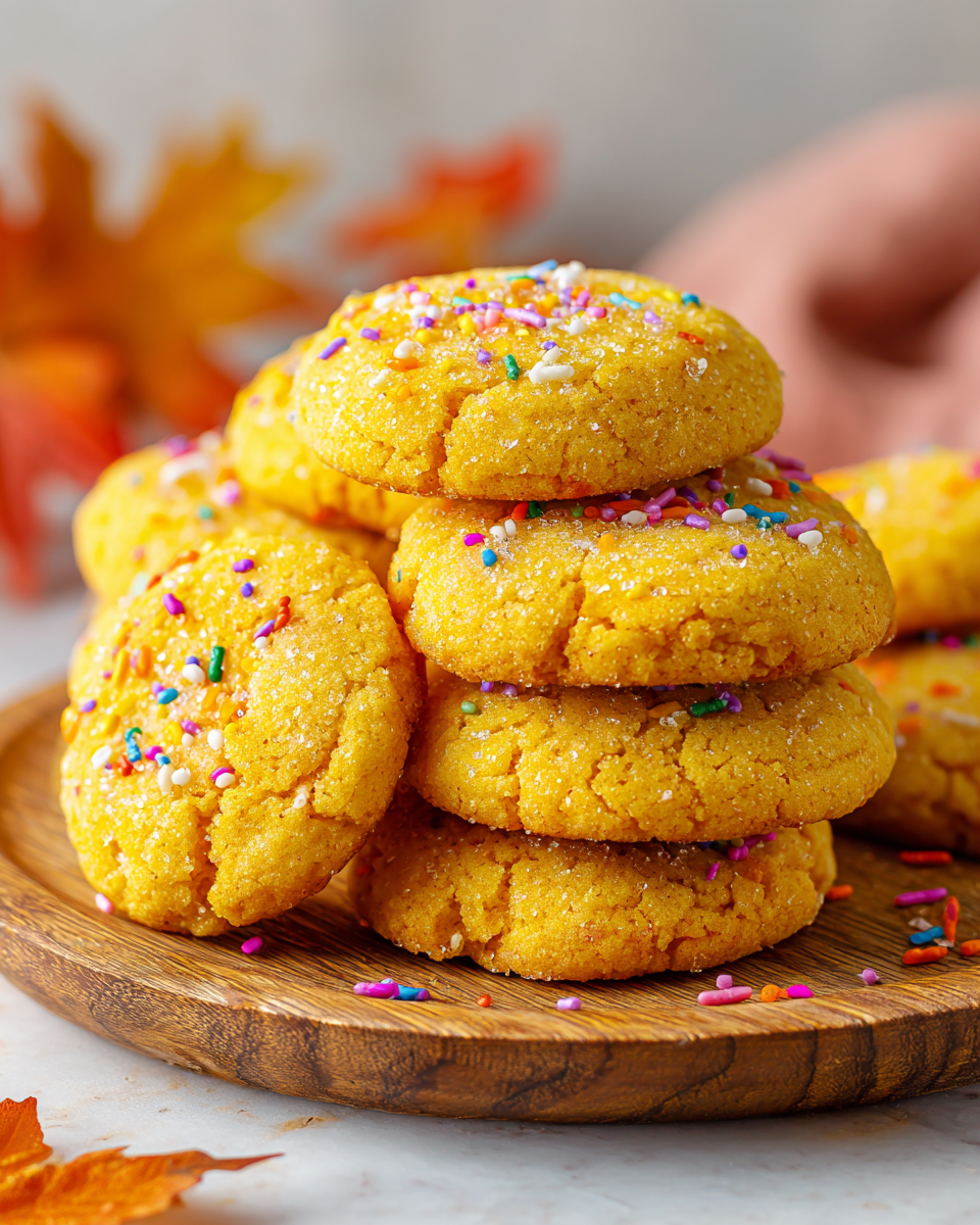 Galletas de Azúcar Suaves para Celebrar el Otoño Galletas de azúcar suaves y decoradas para compartir en celebraciones de otoño.