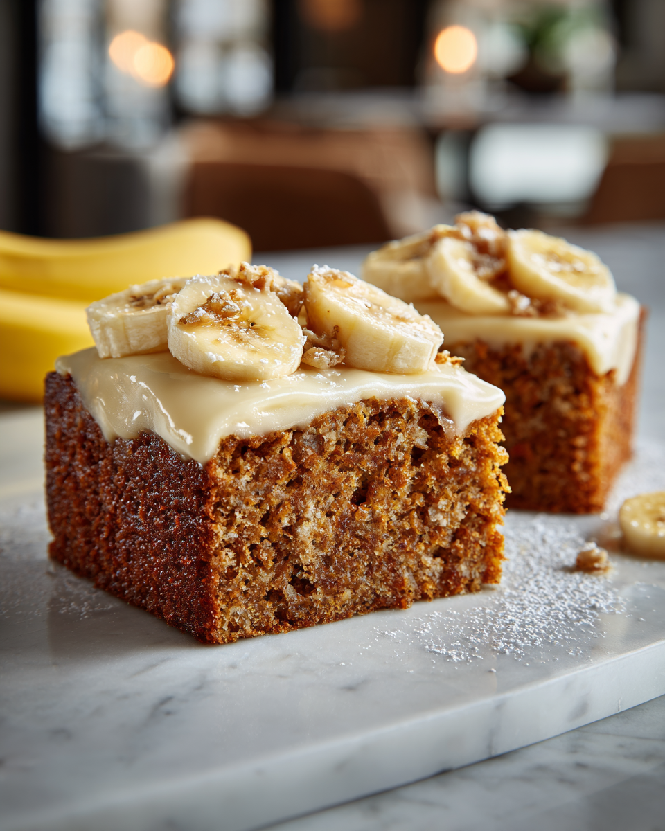El Mejor Pastel de Plátano Húmedo para Otoño Receta de pastel de plátano húmedo, fácil y delicioso para el otoño