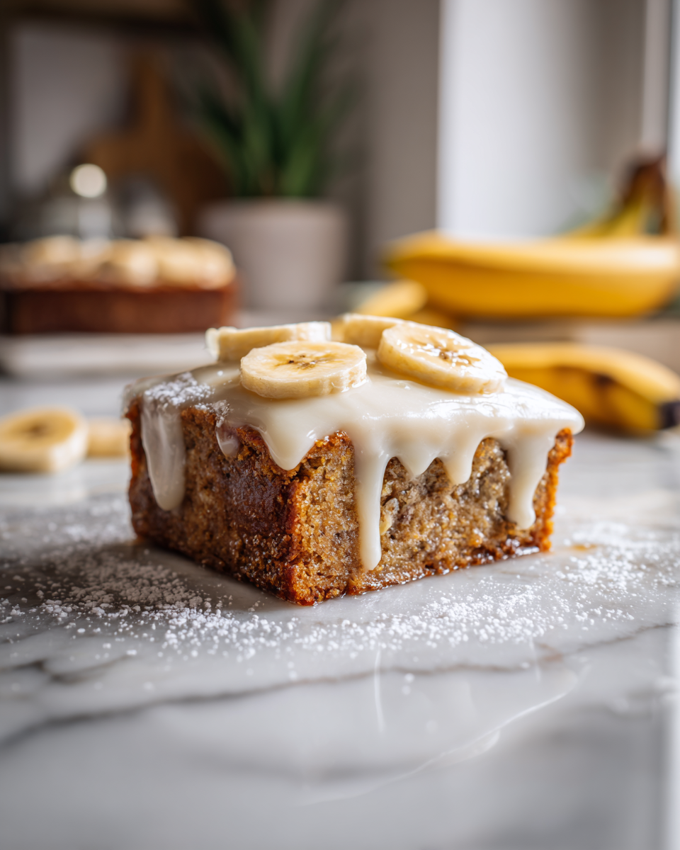 El Mejor Pastel de Plátano Húmedo para Otoño Receta de pastel de plátano húmedo, fácil y delicioso para el otoño