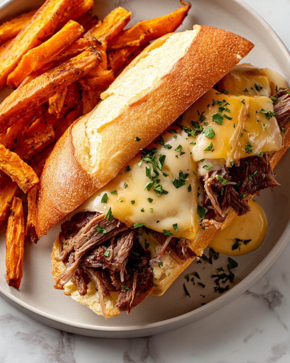 Prepara un Delicioso Sándwich Beef and Cheddar al Estilo Arby’s Delicioso sándwich de Beef and Cheddar al estilo Arby’s, fácil de preparar y perfecto para compartir en reuniones familiares.