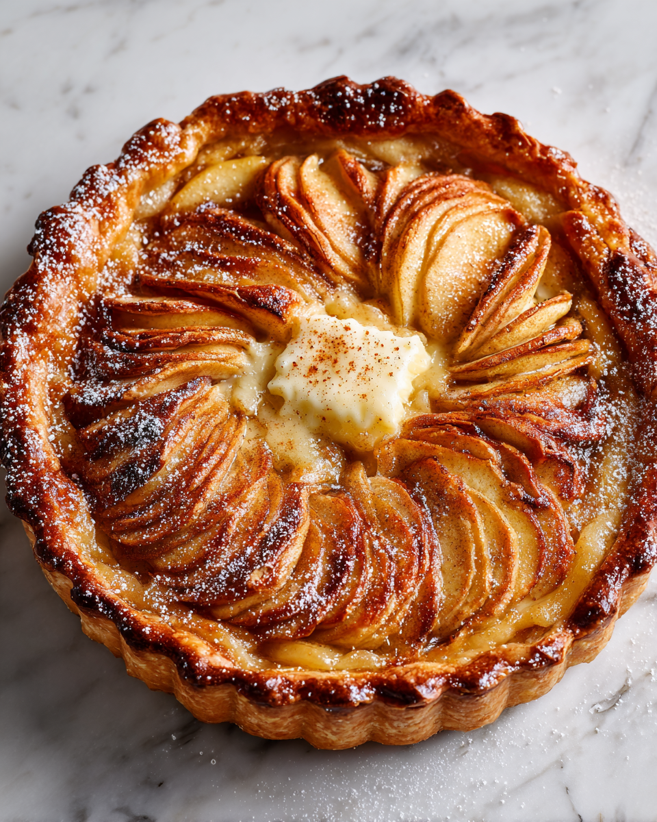 Disfruta de la Tarta de Manzana al Estilo McDonald's Deliciosa tarta de manzana frita estilo McDonald's, perfecta para el otoño con una corteza crujiente y relleno especiado de manzana.