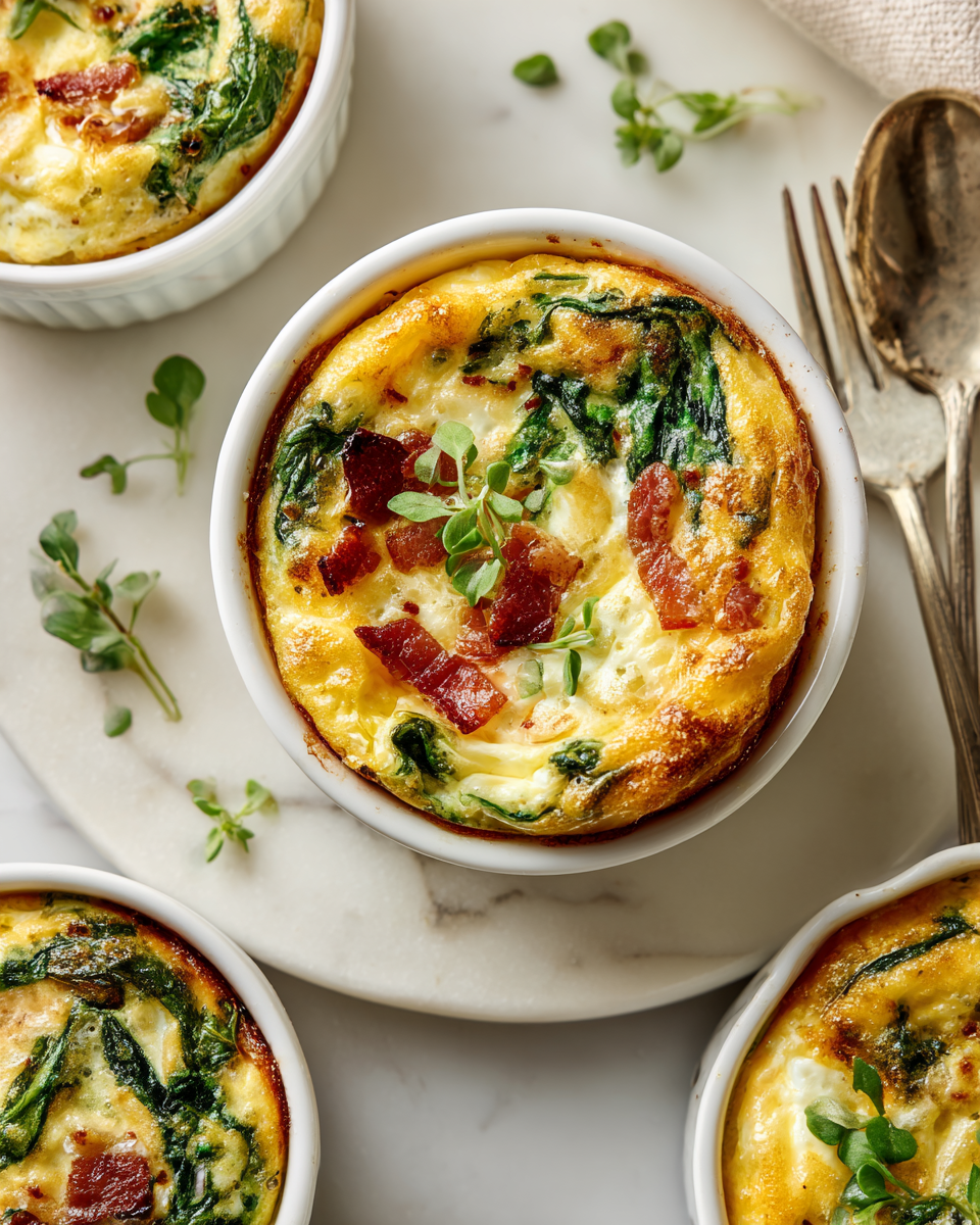 Deliciosos Bocados de Huevo al Estilo Starbucks Bocados de huevo esponjosos al estilo Starbucks, ideales para un desayuno nutritivo y fácil en casa.